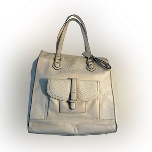 Coach Charlie Embossed Tote Bag